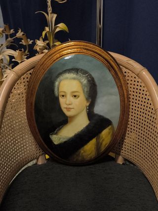 Antiguo retrato dama