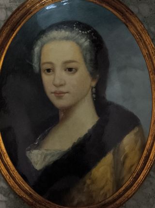 Antiguo retrato dama