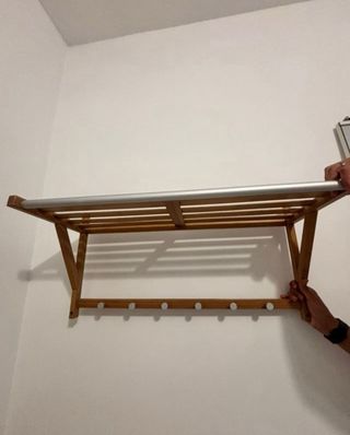 Perchero de madera