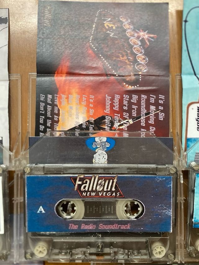Set 5 Cassette Fallout Videogiochi