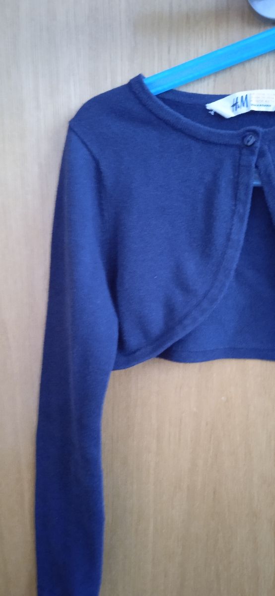 Bolero da bambina H&M blu marino