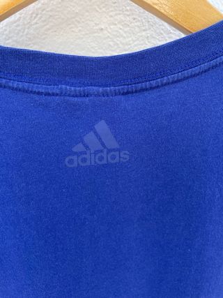 Camiseta Adidas Hombre Talla M Azul