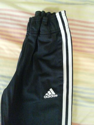 Pantalón deportivo Adidas niña negro
