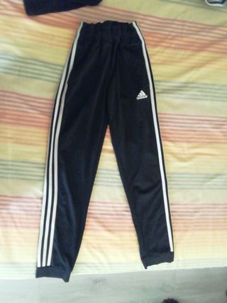 Pantalón deportivo Adidas niña negro