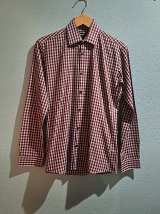 Camisa de caballero cuadros