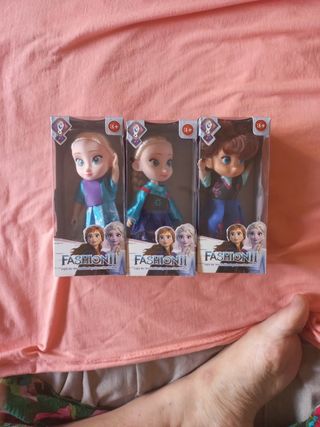 Muñecas Frozen Fashion II (3 unidades)