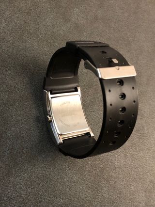 Reloj Springfield Hombre Calendario Negro/Plata