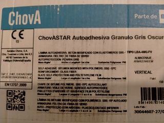 Tela asfáltica Autoadhesiva Chovastar Granulo