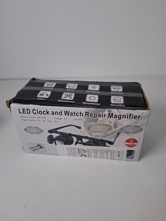 Lupa LED para Reparación de Relojes