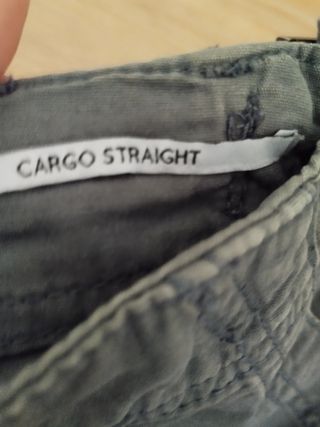 Pantalón cargo recto 