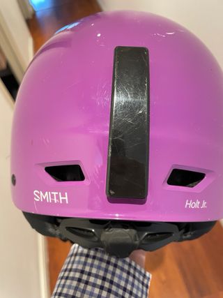 Casco de esquí morado Smith