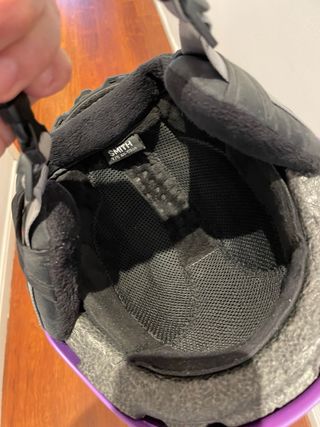 Casco de esquí morado Smith