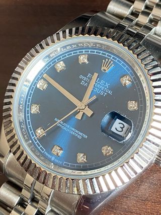 Reloj Automático Azul unisex