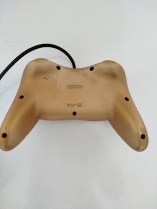 Mando Wii Classic Controller Dorado