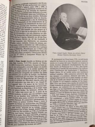 DICCIONARIO GRANDES COMPOSITORES DE LA MUSICA