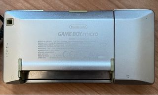 Nintendo Game Boy Micro Plata + 6 Juegos