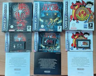 Nintendo Game Boy Micro Plata + 6 Juegos