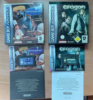 Nintendo Game Boy Micro Plata + 6 Juegos