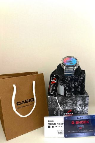 Casio G-Shock GA-2100SRS-7A Reloj