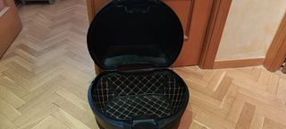Baúl Top case SHAD SH39, color Forza 750 azul mate