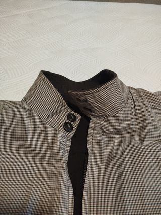 2 Cazadoras hombre beige y negra