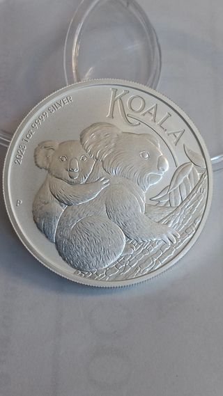 Moeda Prata 1oz 2023 Koala 999%