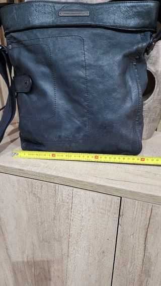 Bolso Mandarina Duck Piel Gris