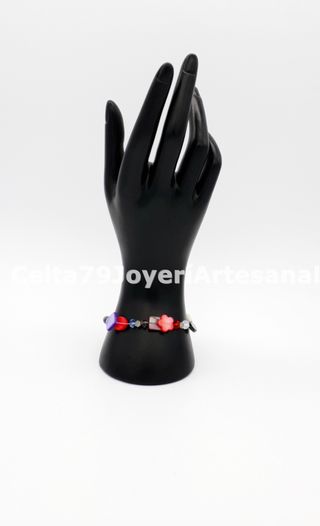 Pulsera Nácar Multicolor Artesanal