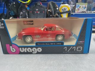 Coche Burago Mercedes-Benz 300 SL 1954 1/18