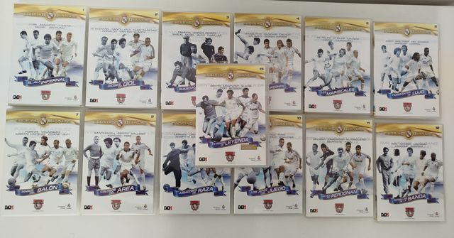 Colección DVDs Real Madrid Glorias Blancas