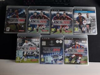 Lote 5 Juegos PS3: PES y FIFA