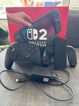 Nintendo Switch 2 con 1 mando pro