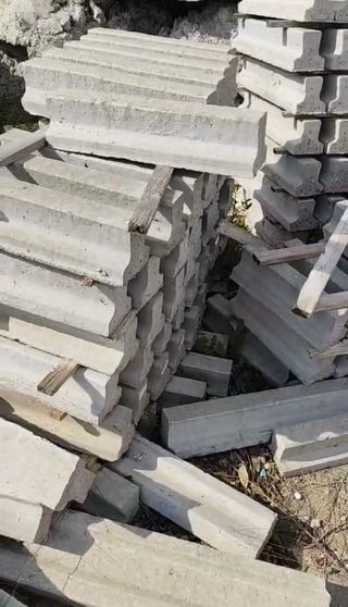 Vigas de hormigón varias medidas