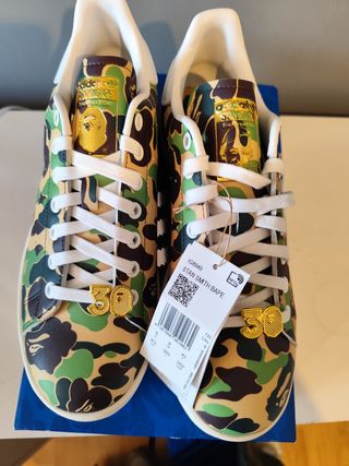 Zapatillas Adidas Stan Smith Bape Talla 42