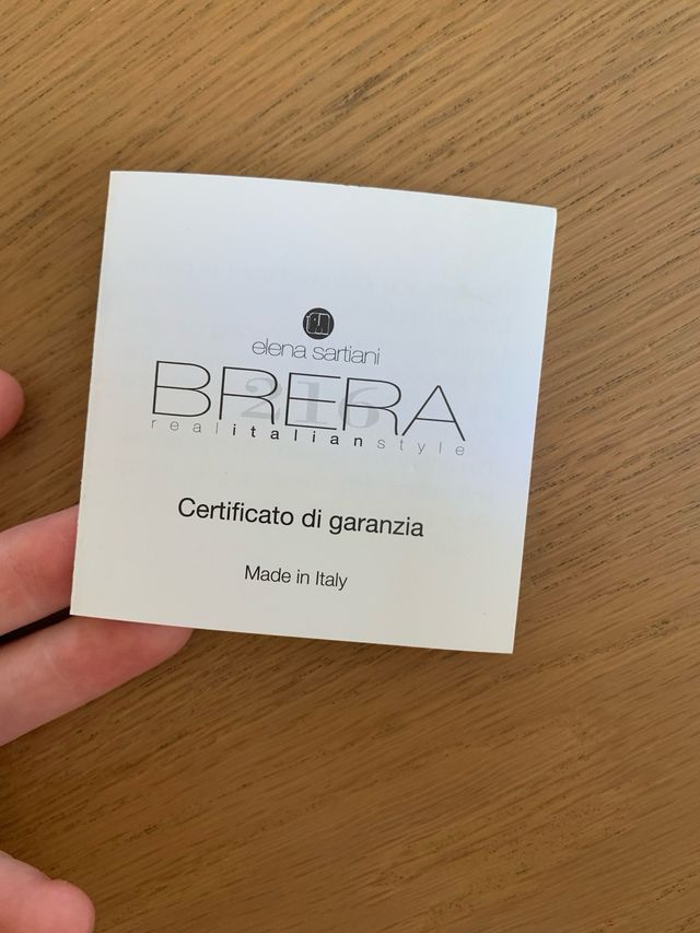 Cornice Argento BRERA Elena Sartiani