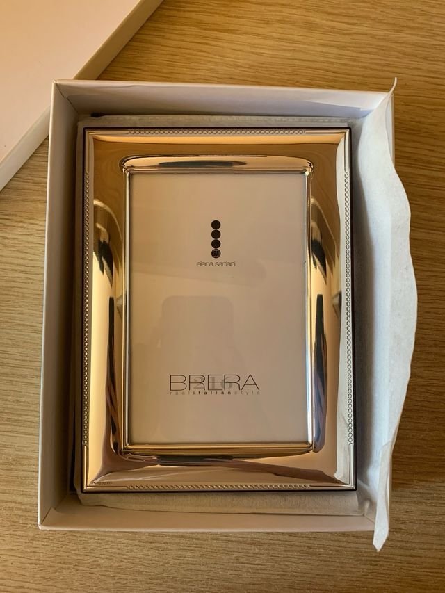 Cornice Argento BRERA Elena Sartiani