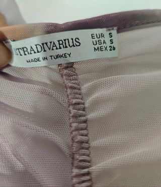 Blusa tul Stradivarius Talla S