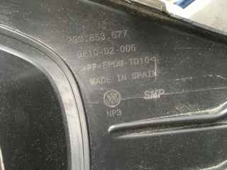 Moldura paragolpes delantero VW T-Cross