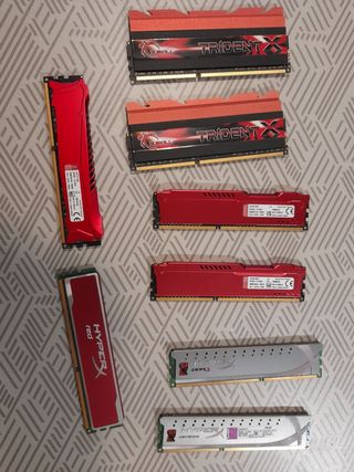 Memoria RAM DDR3 G.Skill y Kingston