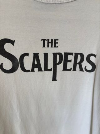 Camiseta Scalpers Blanca