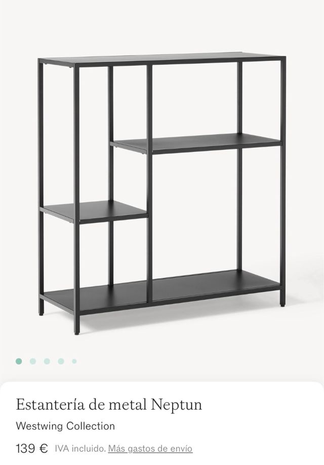 Estantería de metal Neptun Westwing 2