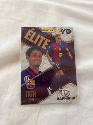 Cromo Panini Raphinha Élite FC Barcelona