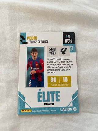 Cromo Panini Raphinha Élite FC Barcelona