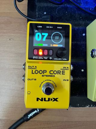 NUX Loop Core Stereo Pedal Guitarra