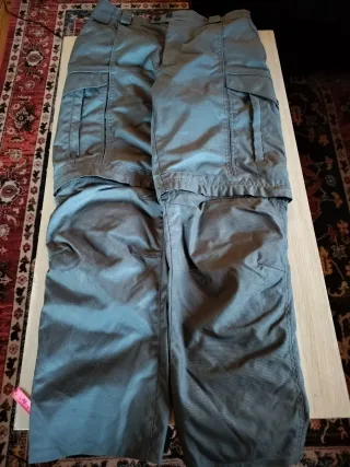 Pantaloni Moto Uomo Olympia Verde Oliva