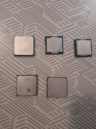 Lote  Procesadores AMD Intel
i5 9 generación 
AMD