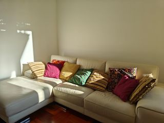Divano artigianale in pelle 3 posti
