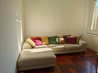 Divano artigianale in pelle 3 posti