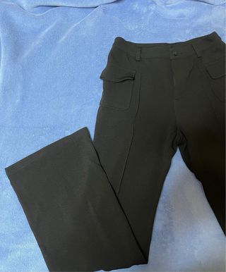 Pantalón de vestir negro mujer