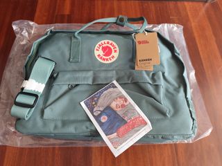 Mochila Fjallraven Kanken Verde/Azul